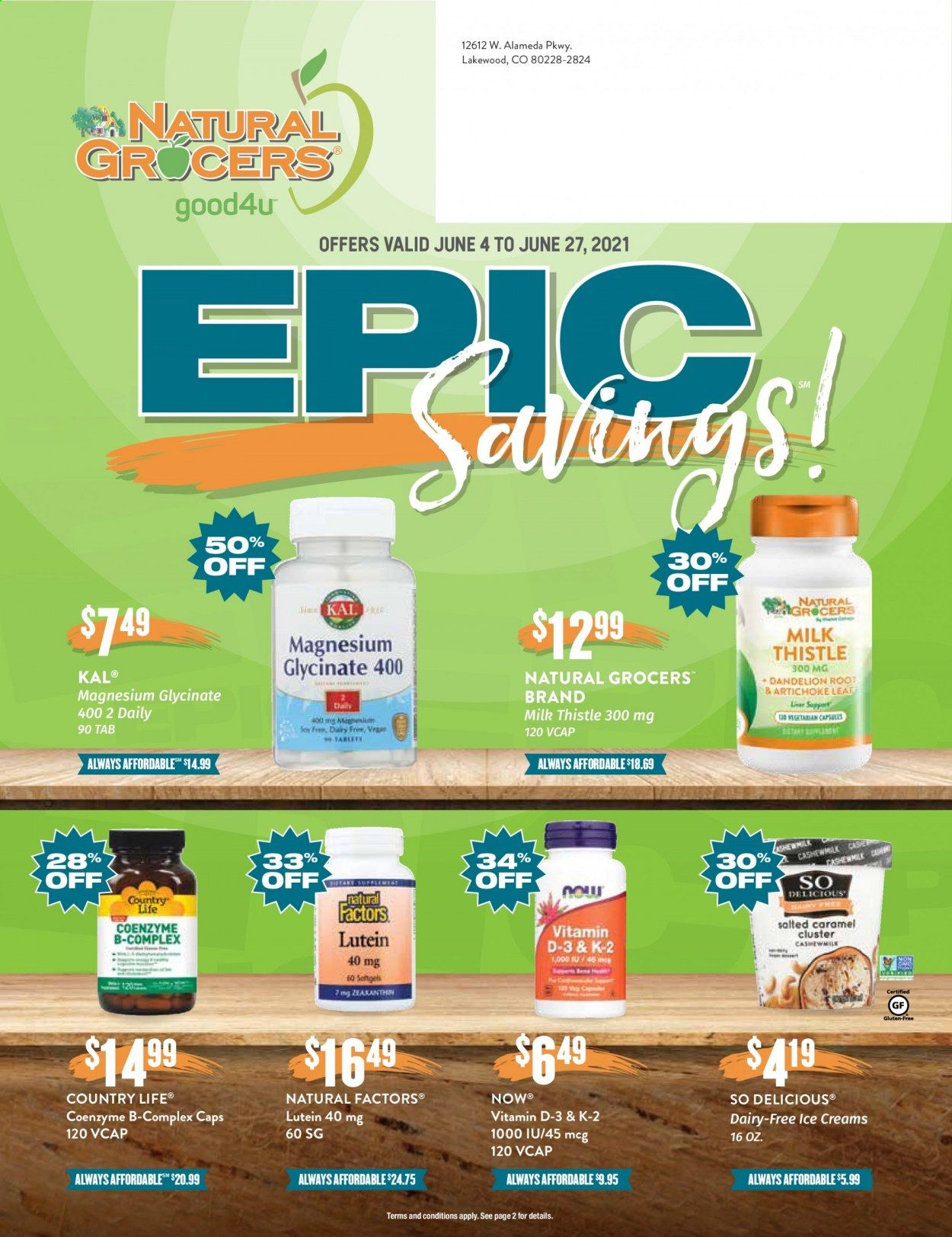 Natural Grocers Weekly Ad Flyer June 4 to June 27