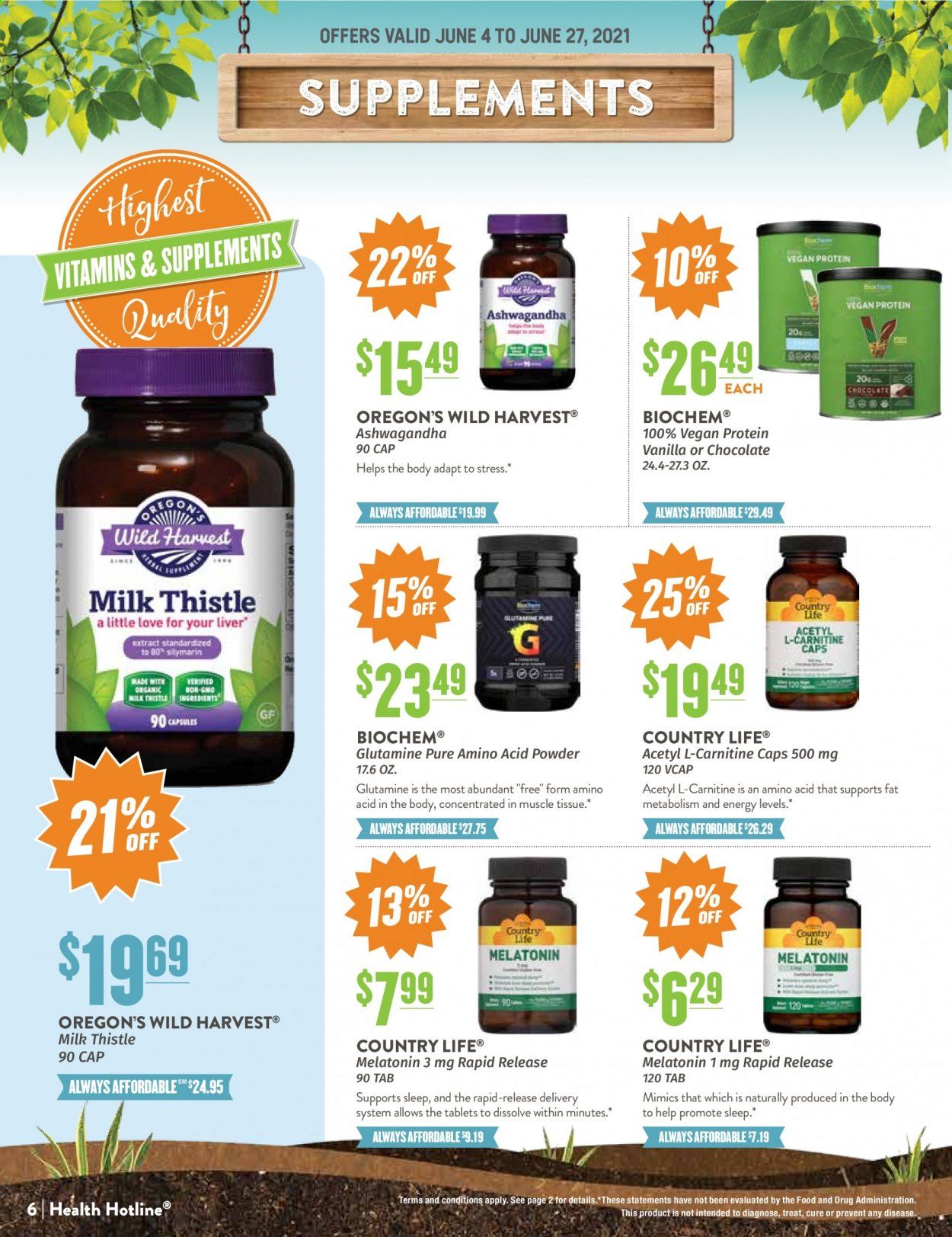Natural Grocers Weekly Ad Flyer June 4 to June 27