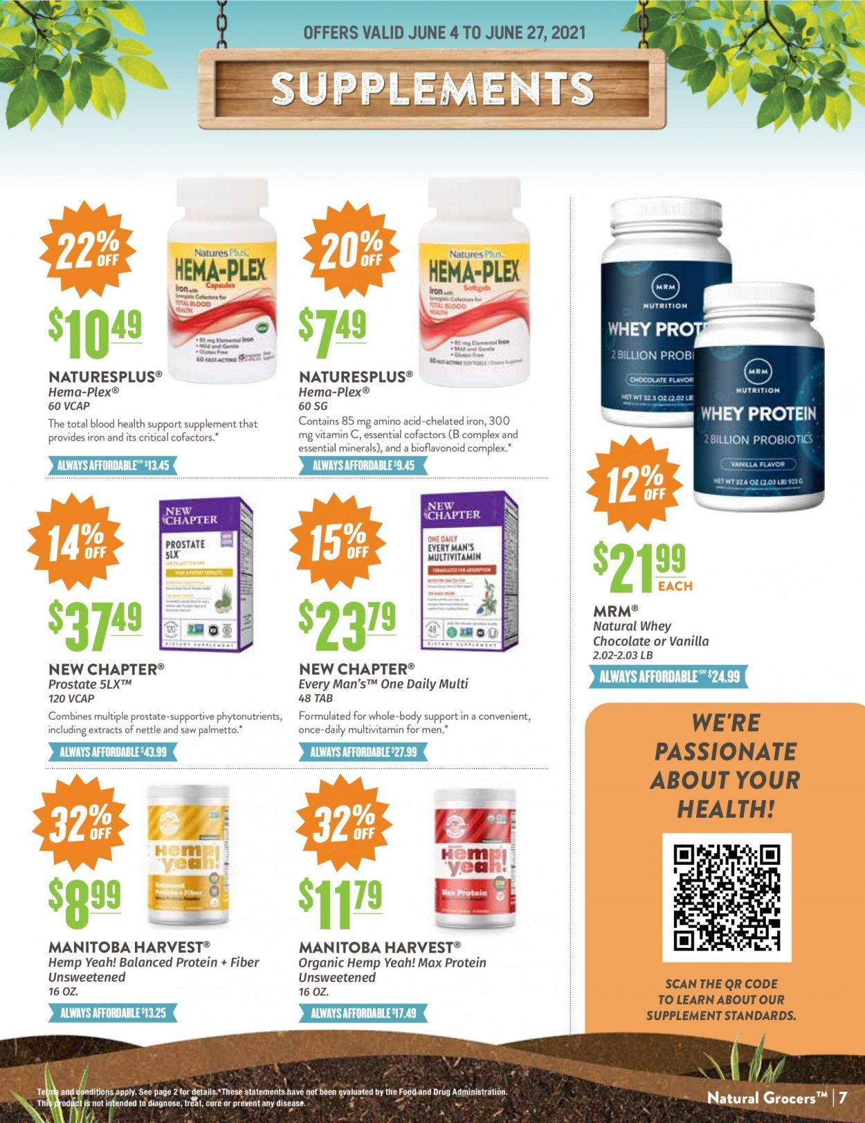 Natural Grocers Weekly Ad Flyer June 4 to June 27