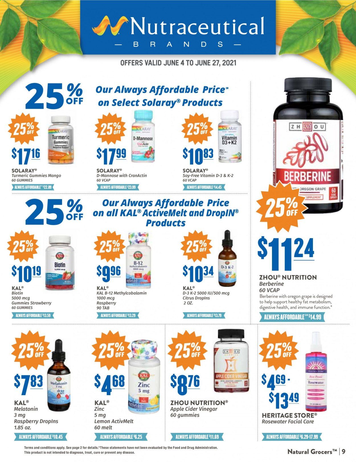 Natural Grocers Weekly Ad Flyer June 4 to June 27
