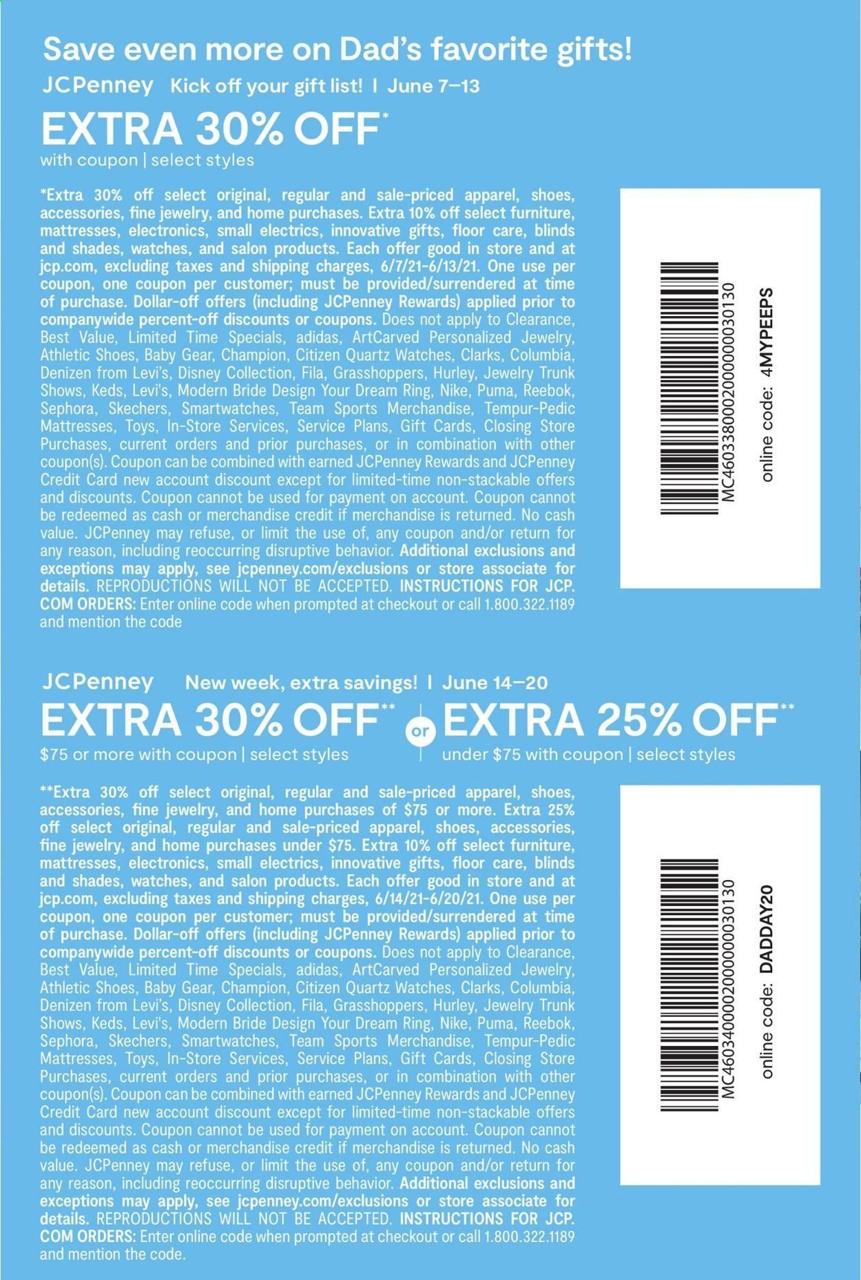 JCPenney Weekly Ad Flyer June 7 to June 20