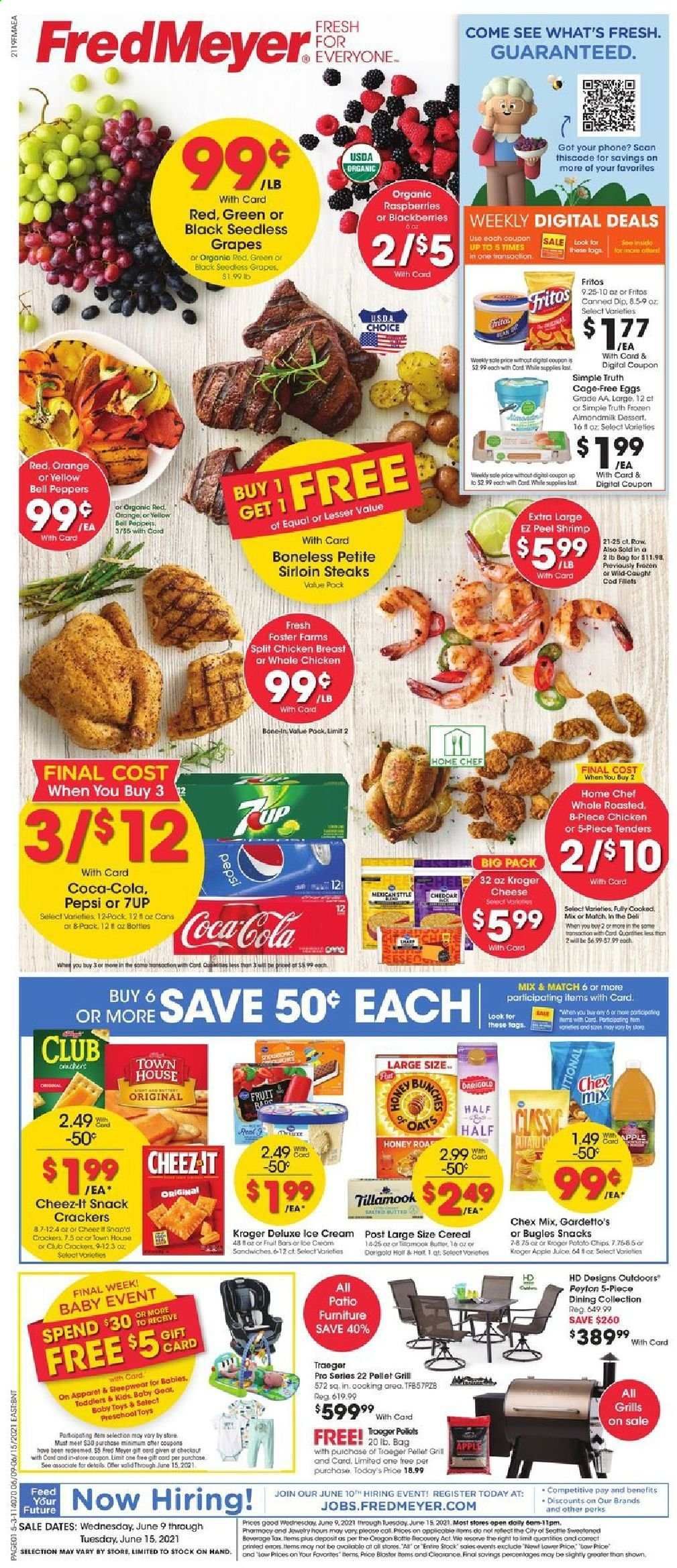 Fred Meyer (DC, DE, NJ, NY, PA, VA) Weekly Ad Flyer June 9 to June 15