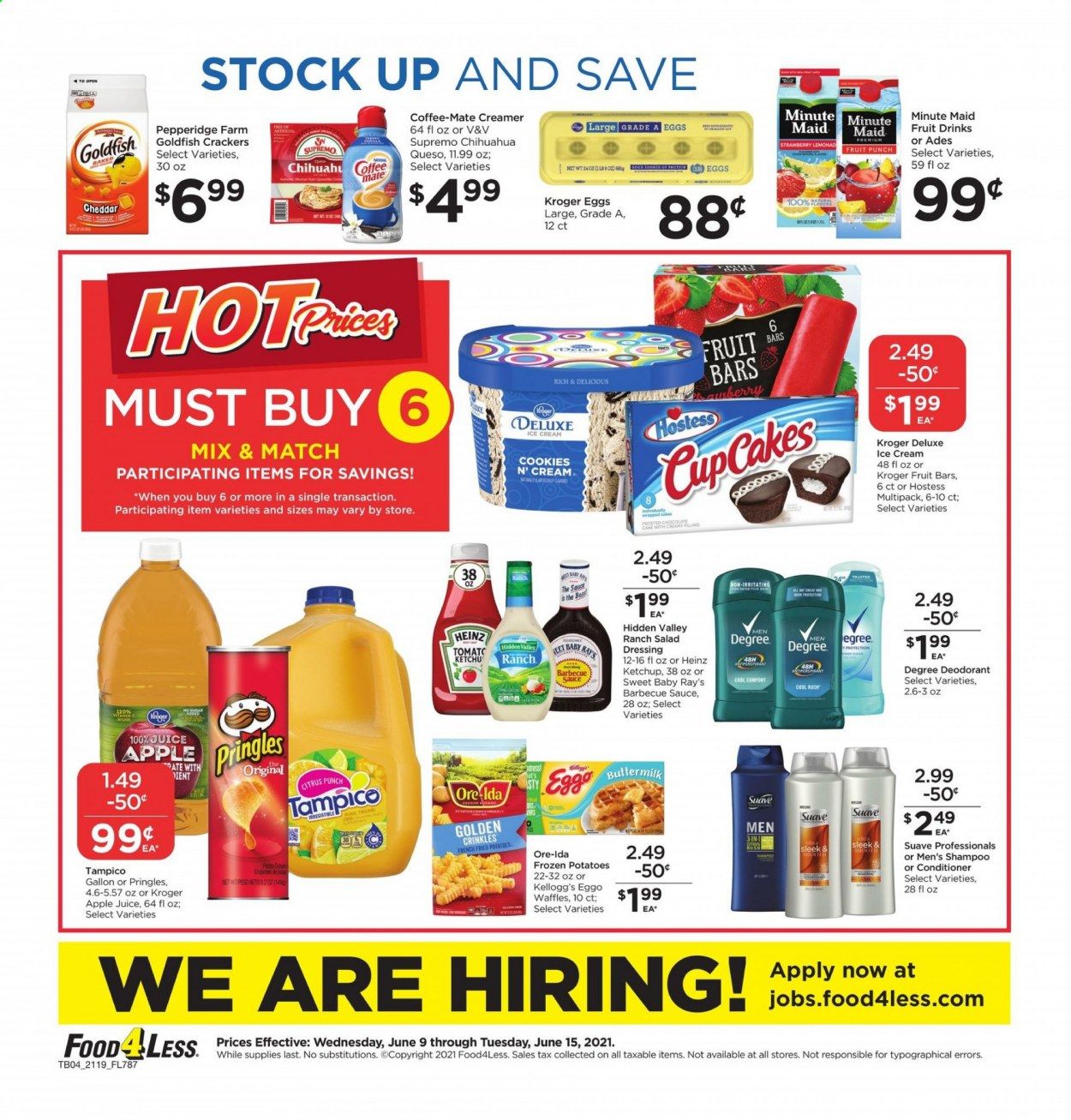 Food 4 Less (IN) Weekly Ad Flyer June 9 to June 15