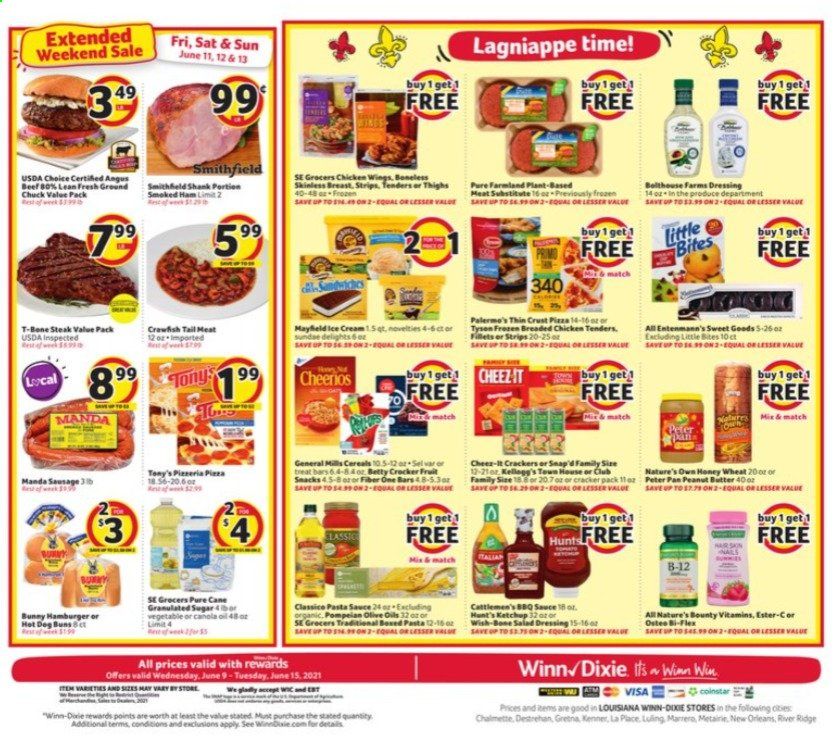 Winn Dixie (AL, FL, GA, LA) Weekly Ad Flyer June 9 to June 15