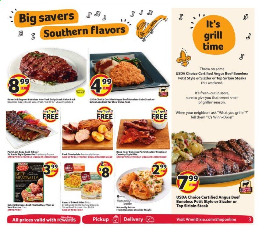 Winn Dixie (AL, FL, GA, LA) Weekly Ad Flyer June 9 to June 15