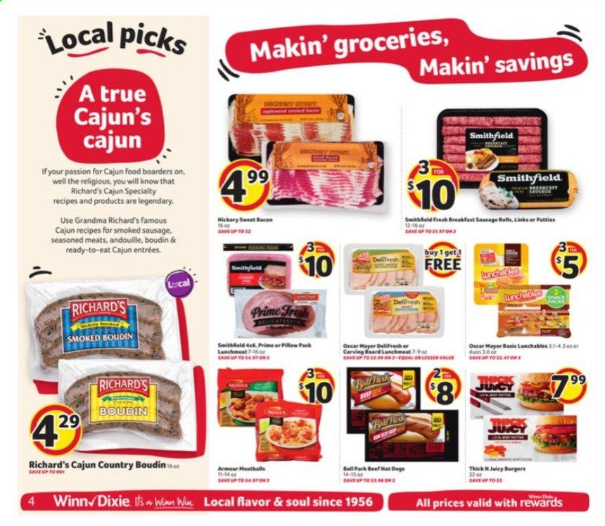 Winn Dixie (AL, FL, GA, LA) Weekly Ad Flyer June 9 to June 15