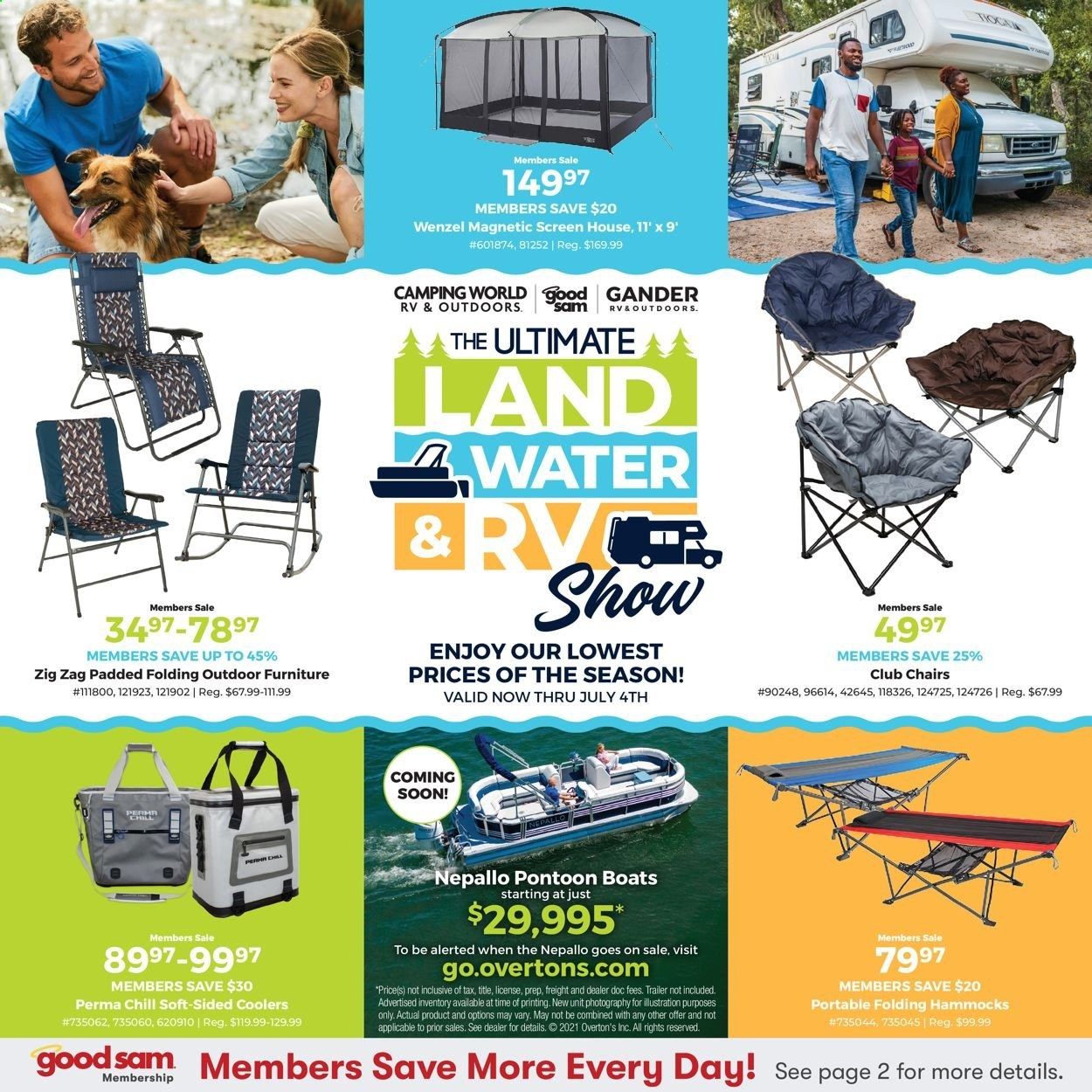 Gander RV & Outdoors Weekly Ad Flyer June 8 to July 4