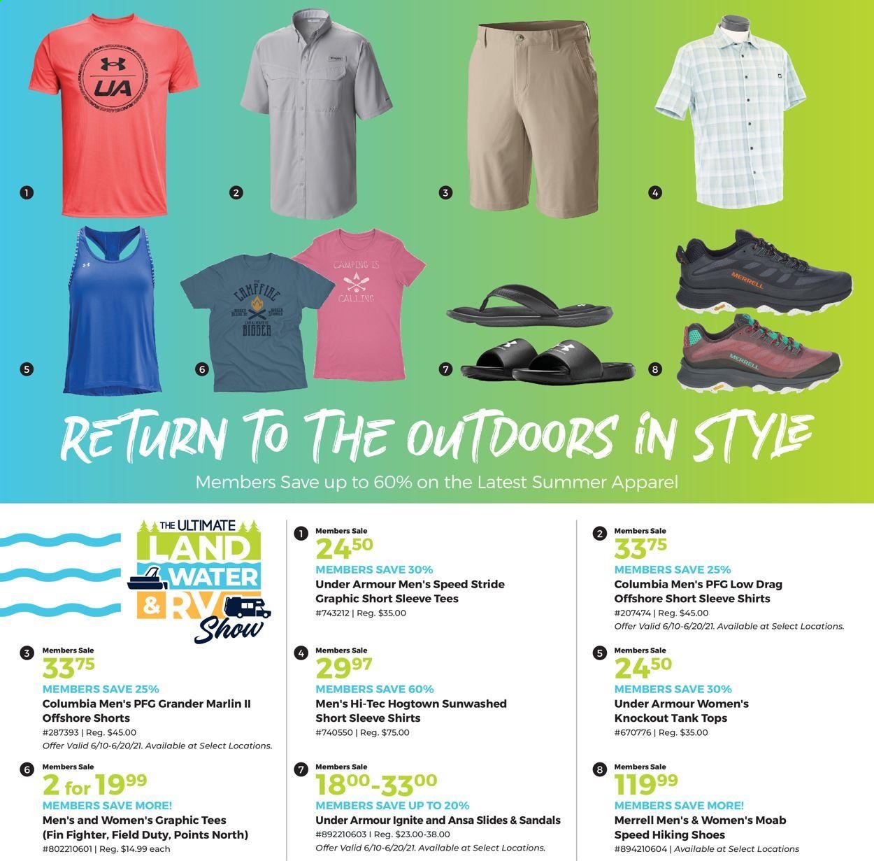 Gander RV & Outdoors Weekly Ad Flyer June 8 to July 4
