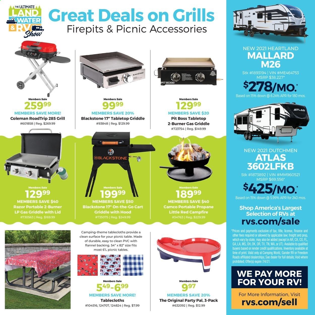 Gander RV & Outdoors Weekly Ad Flyer June 8 to July 4