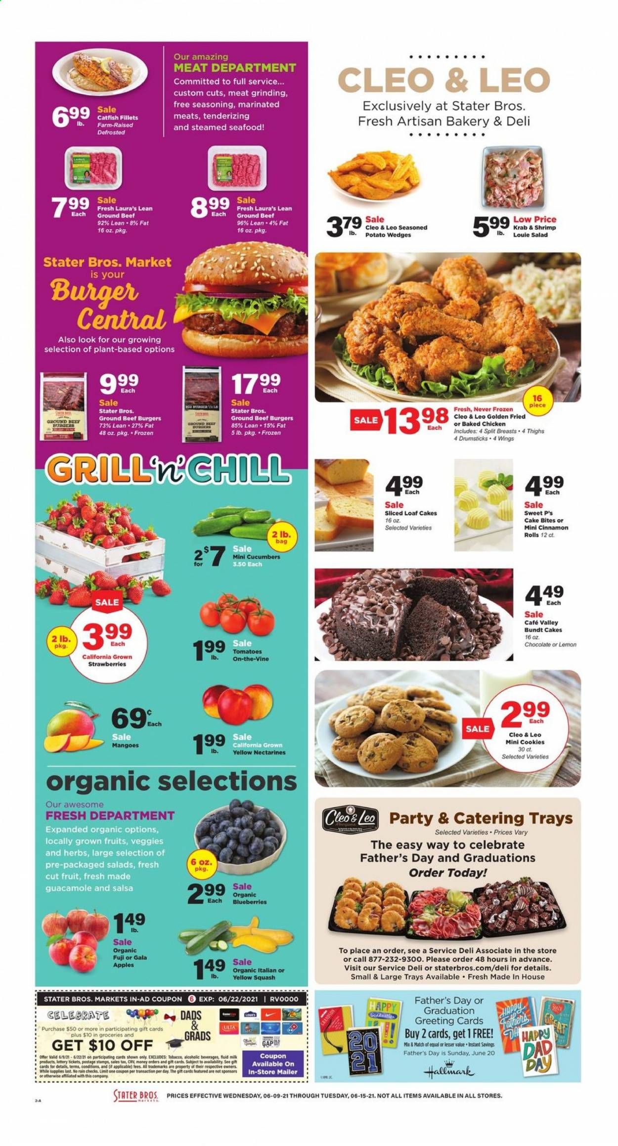 Stater Bros. (CA) Weekly Ad Flyer June 9 to June 15