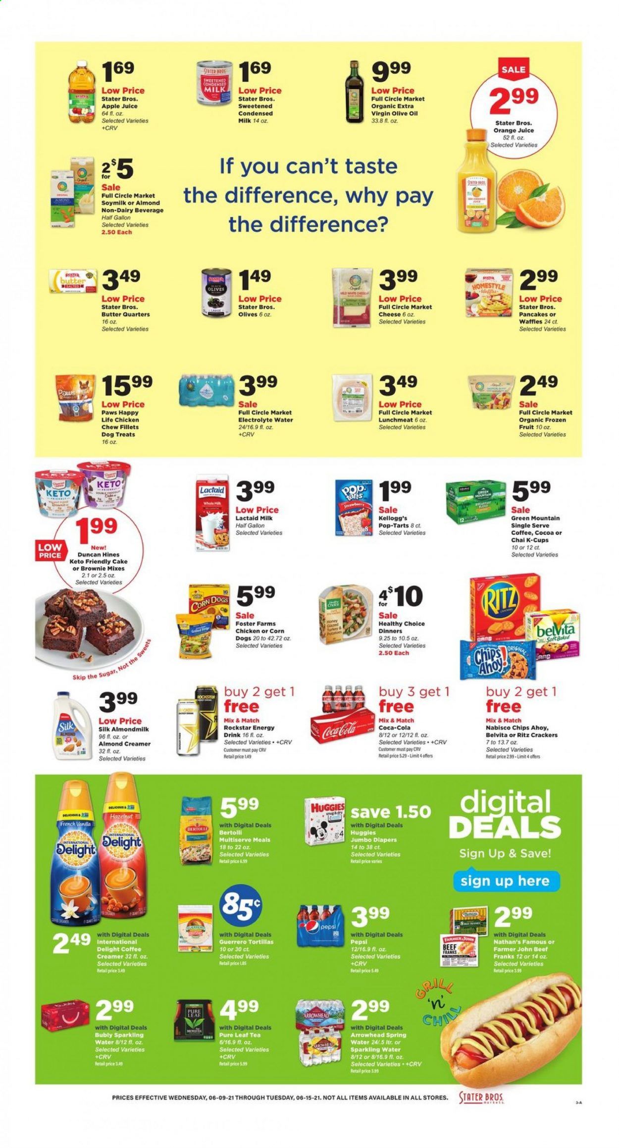 Stater Bros. (CA) Weekly Ad Flyer June 9 to June 15