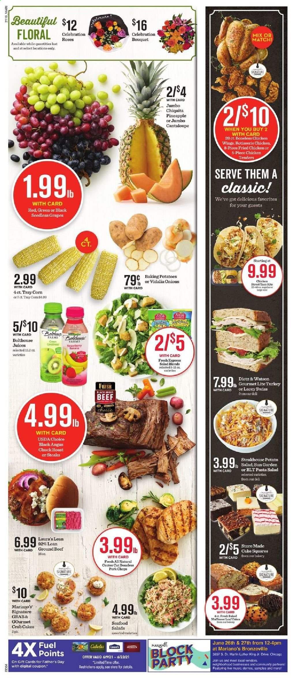 Mariano’s Weekly Ad Flyer June 9 to June 15