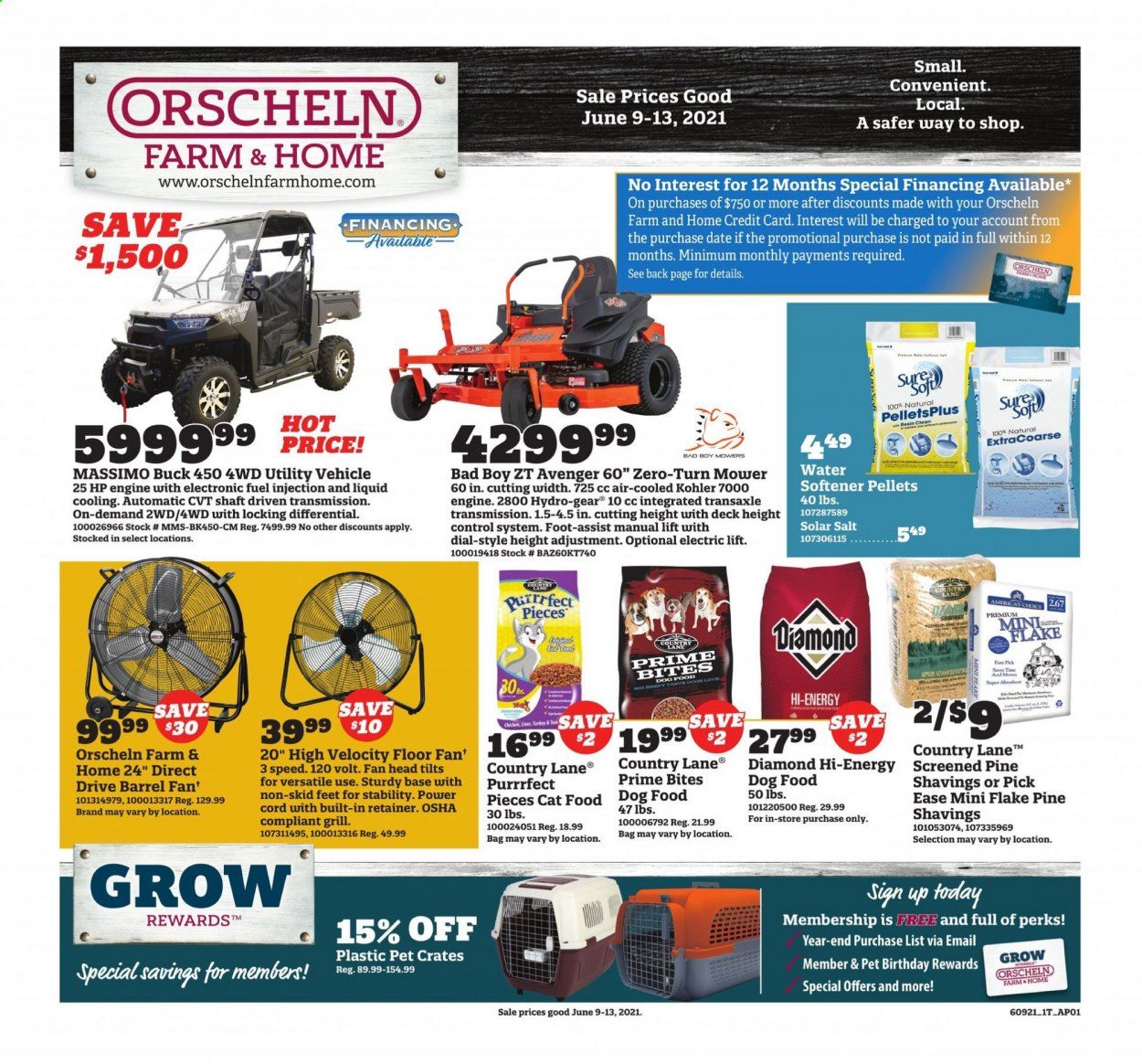 Orscheln Farm and Home (IA, IN, KS, MO, NE, OK) Weekly Ad Flyer June 9 to June 13