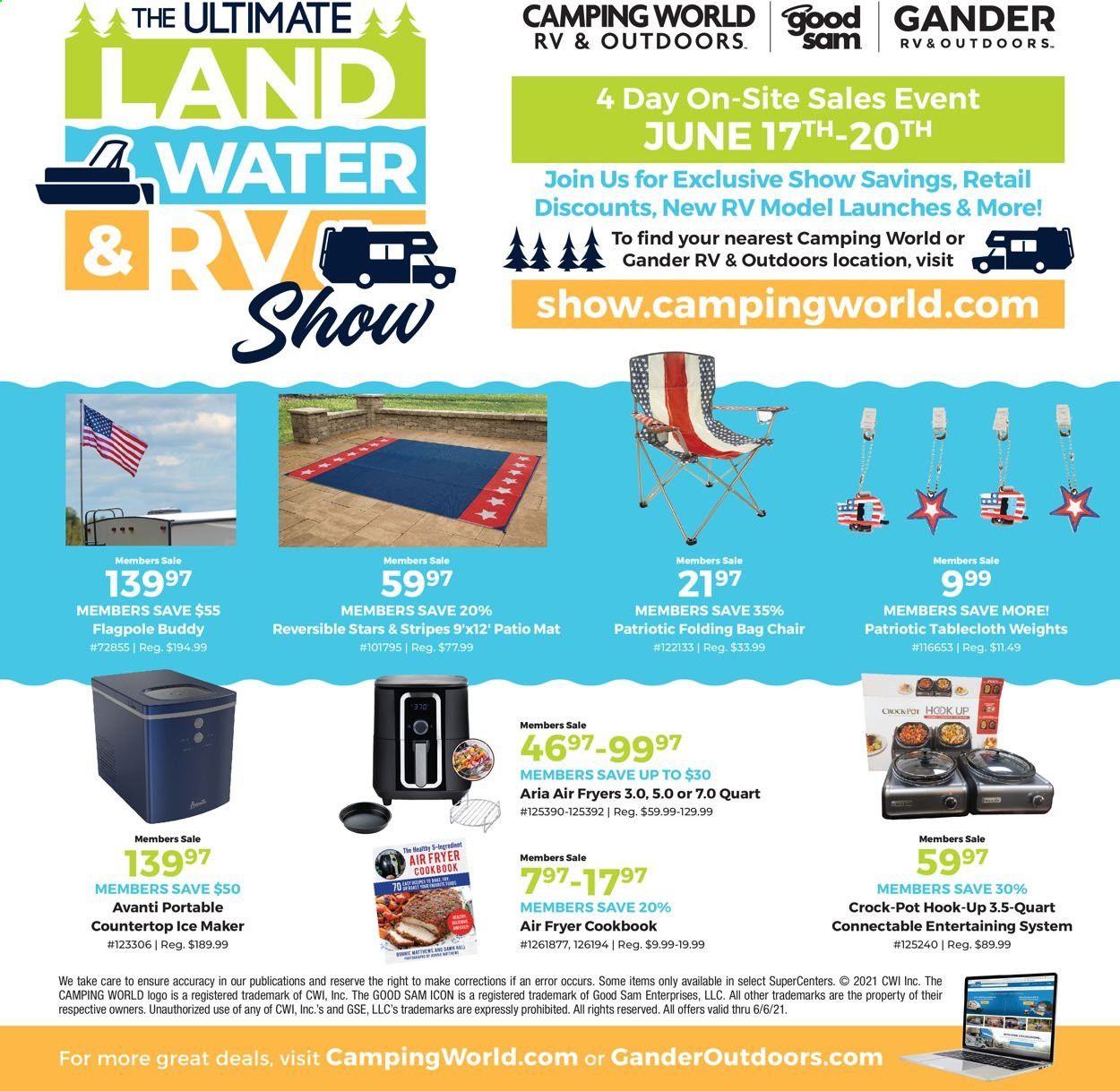 Camping World Weekly Ad Flyer June 8 to July 4