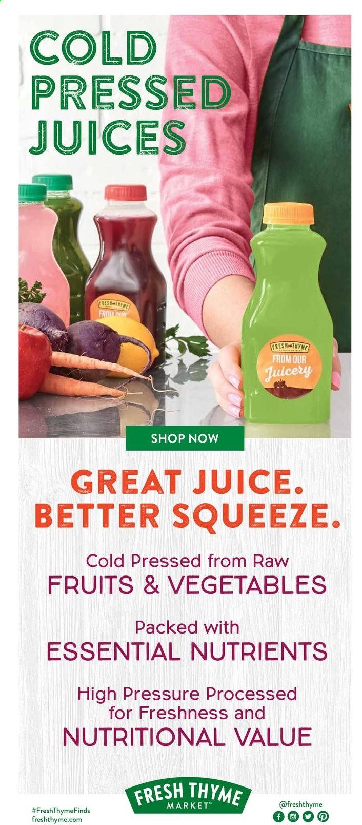 Fresh Thyme Weekly Ad Flyer June 9 to June 15