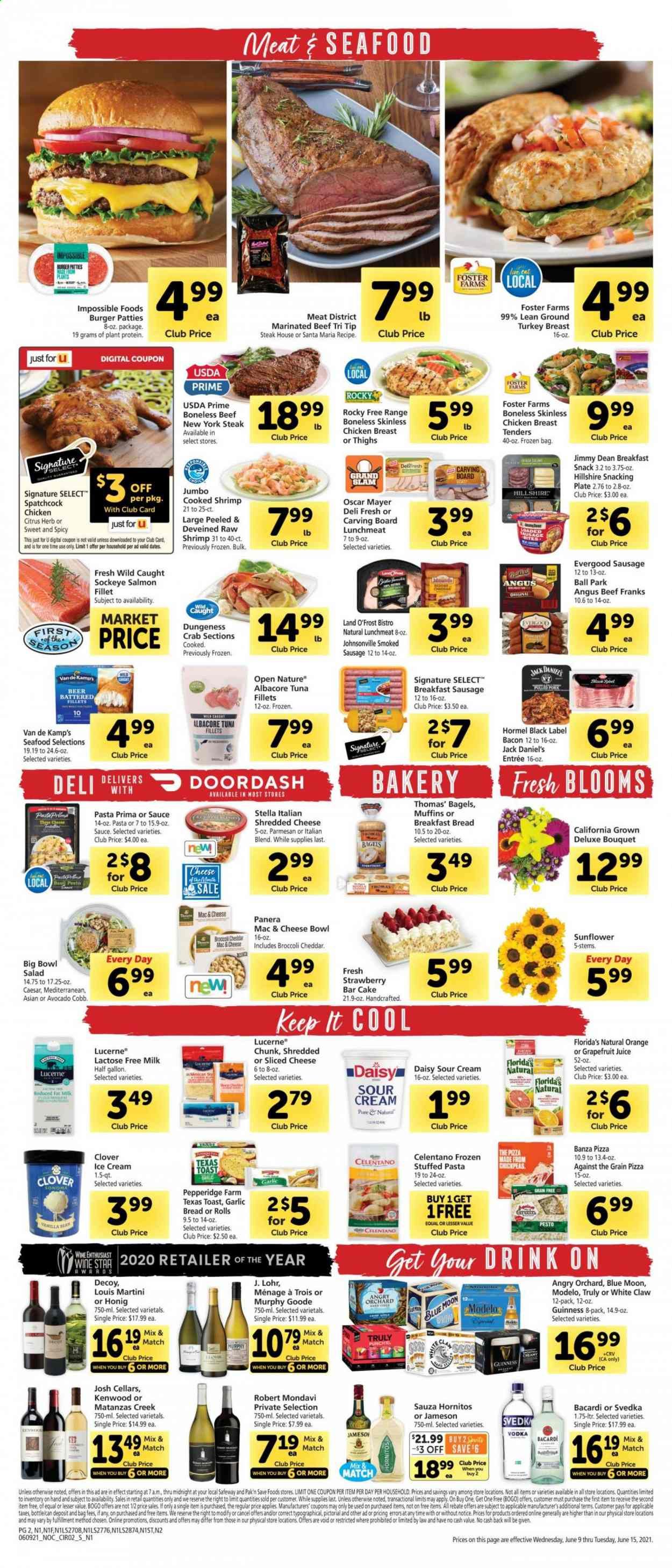 Safeway (AZ, CA, CO, HI, MD, NE, OR, VA, WA) Weekly Ad Flyer June 9 to June 15
