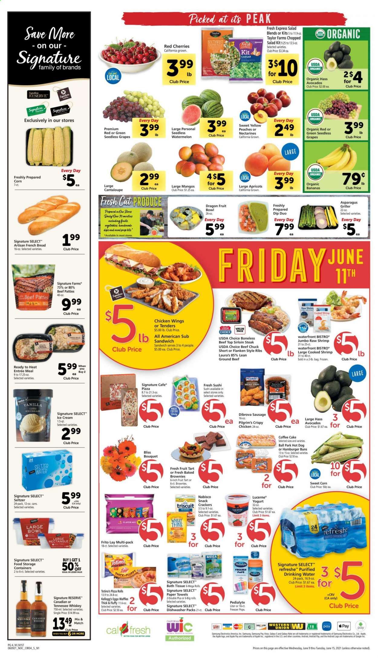 Safeway (AZ, CA, CO, HI, MD, NE, OR, VA, WA) Weekly Ad Flyer June 9 to June 15