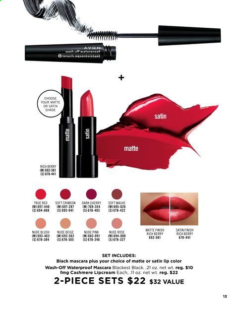 Avon Weekly Ad Flyer June 8 to June 21