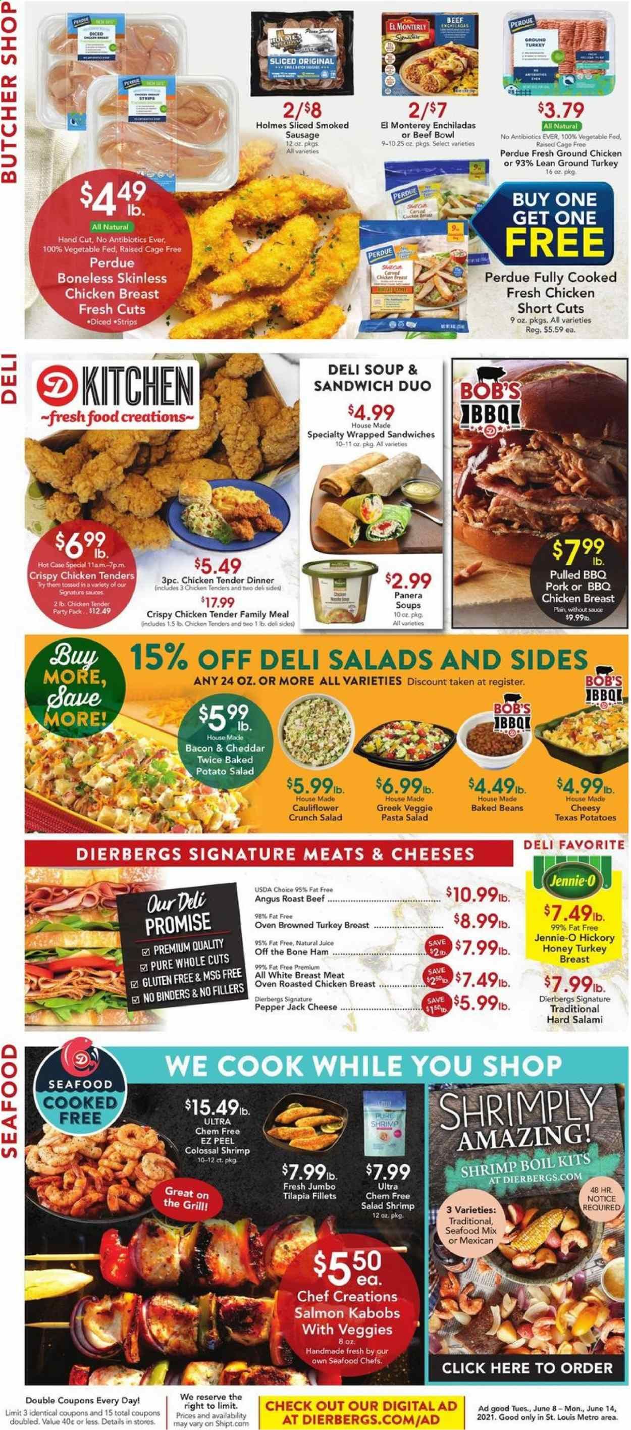 Dierbergs (IL, MO) Weekly Ad Flyer June 8 to June 14