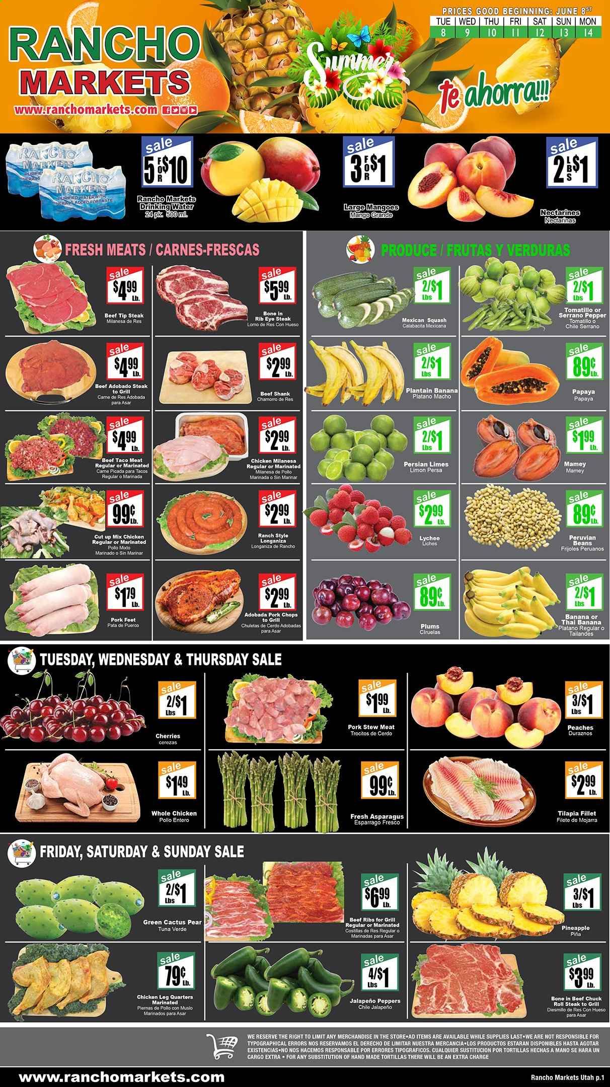 Rancho Markets (UT) Weekly Ad Flyer June 8 to June 14