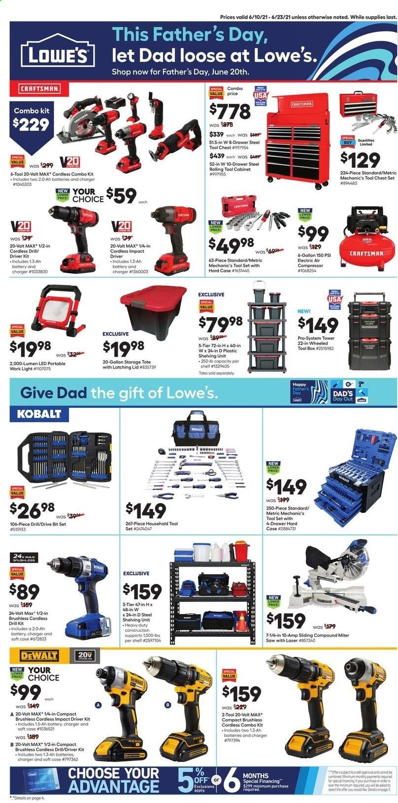 Lowe's Weekly Ad Flyer June 10 to June 23