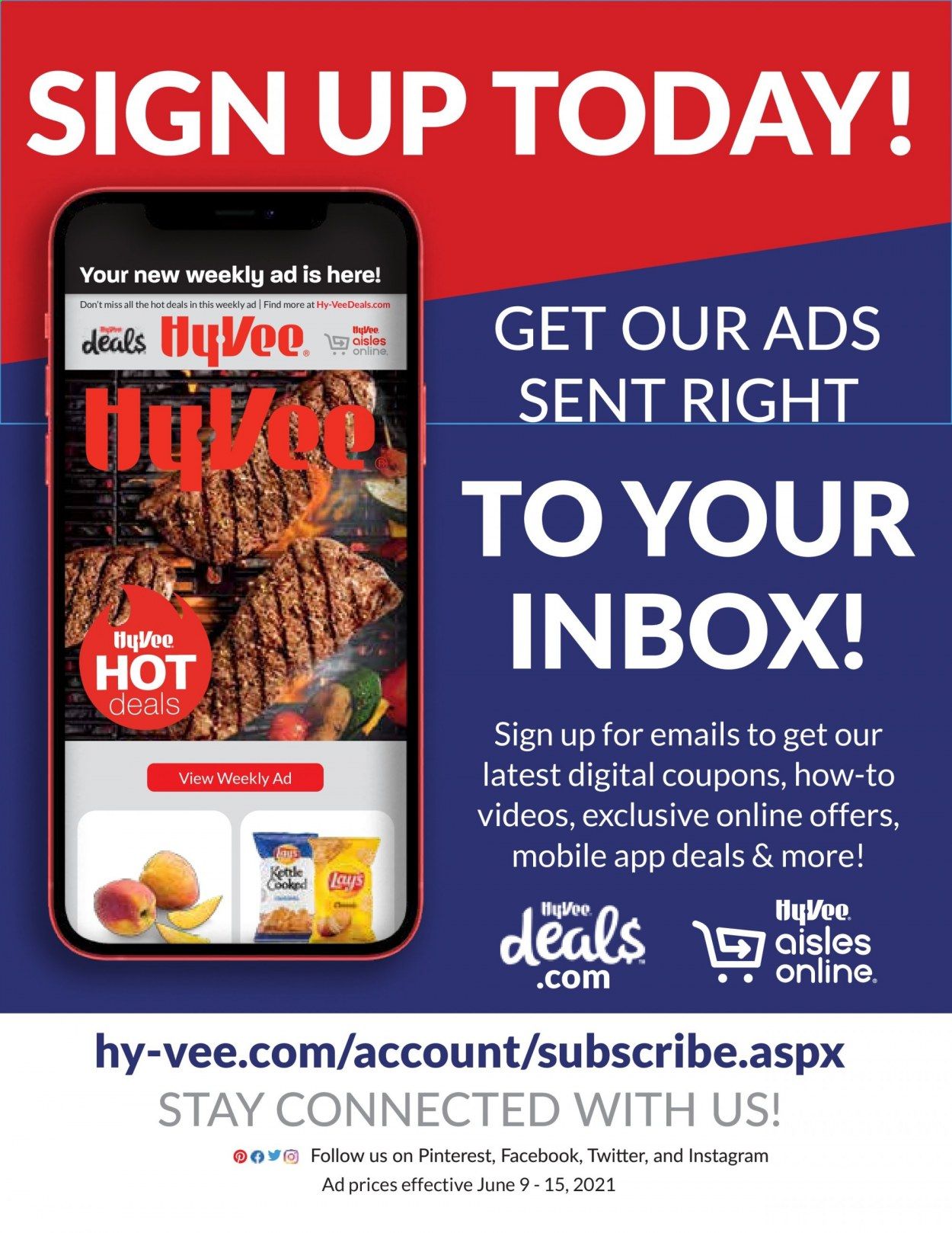 Hy-Vee (IA) Weekly Ad Flyer June 9 to June 15