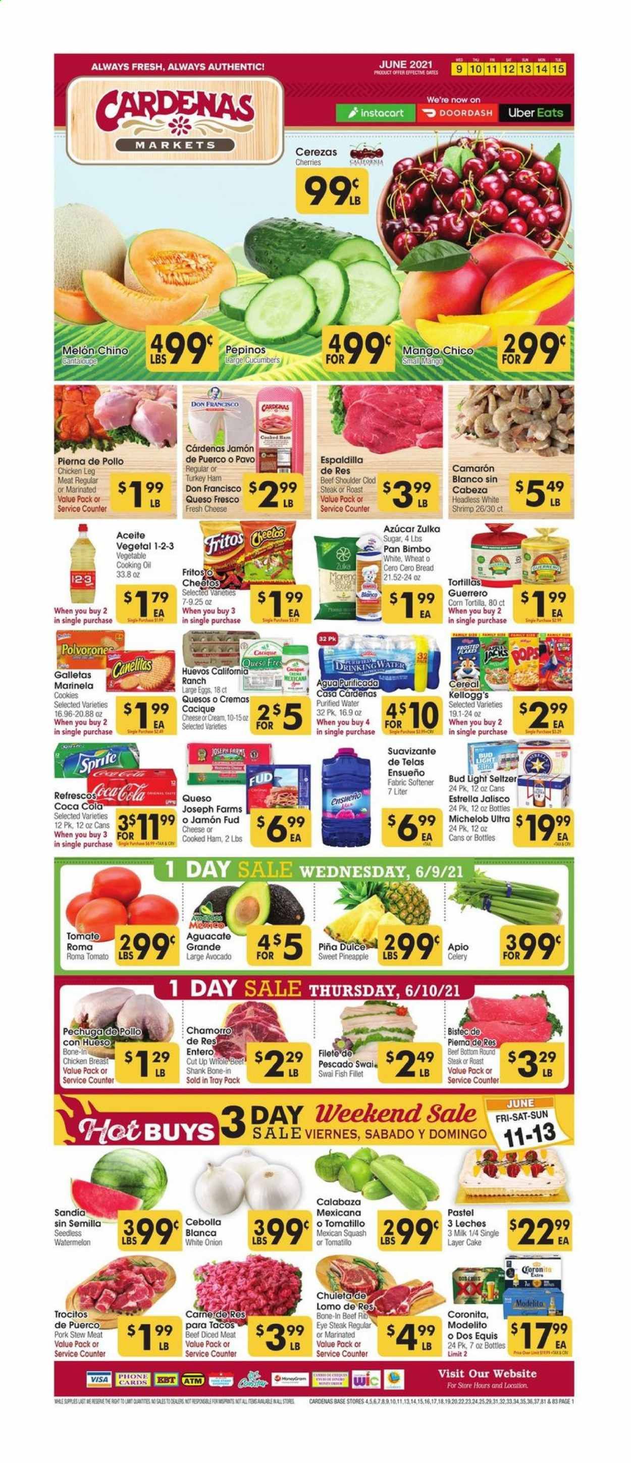Cardenas (CA, NV) Weekly Ad Flyer June 9 to June 15