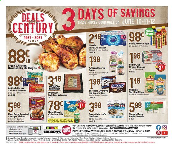 Coborn's (MN, SD) Weekly Ad Flyer June 9 to June 15