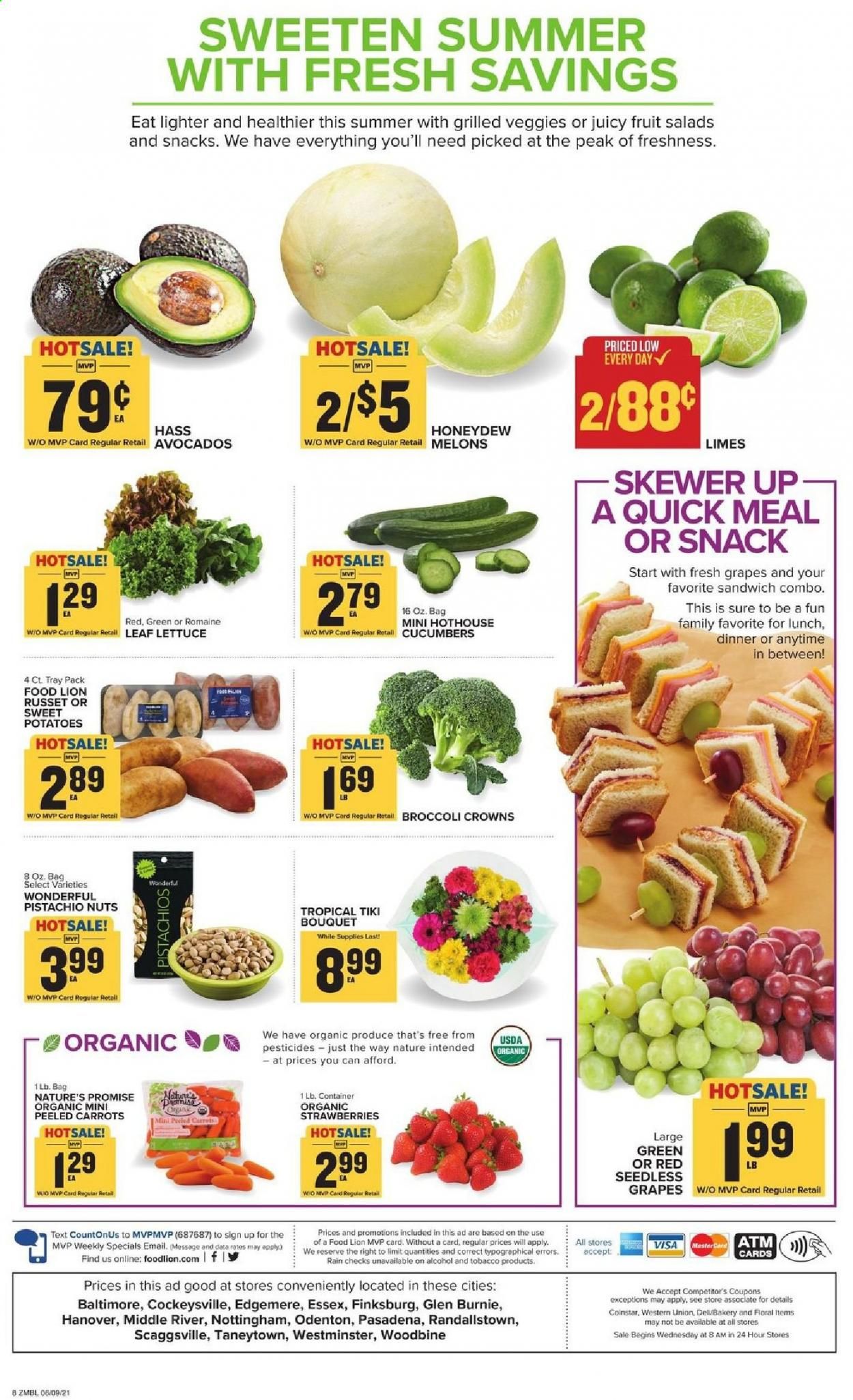 Food Lion (MD) Weekly Ad Flyer June 9 to June 15