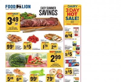 Food Lion (NC) Weekly Ad Flyer June 9 to June 15