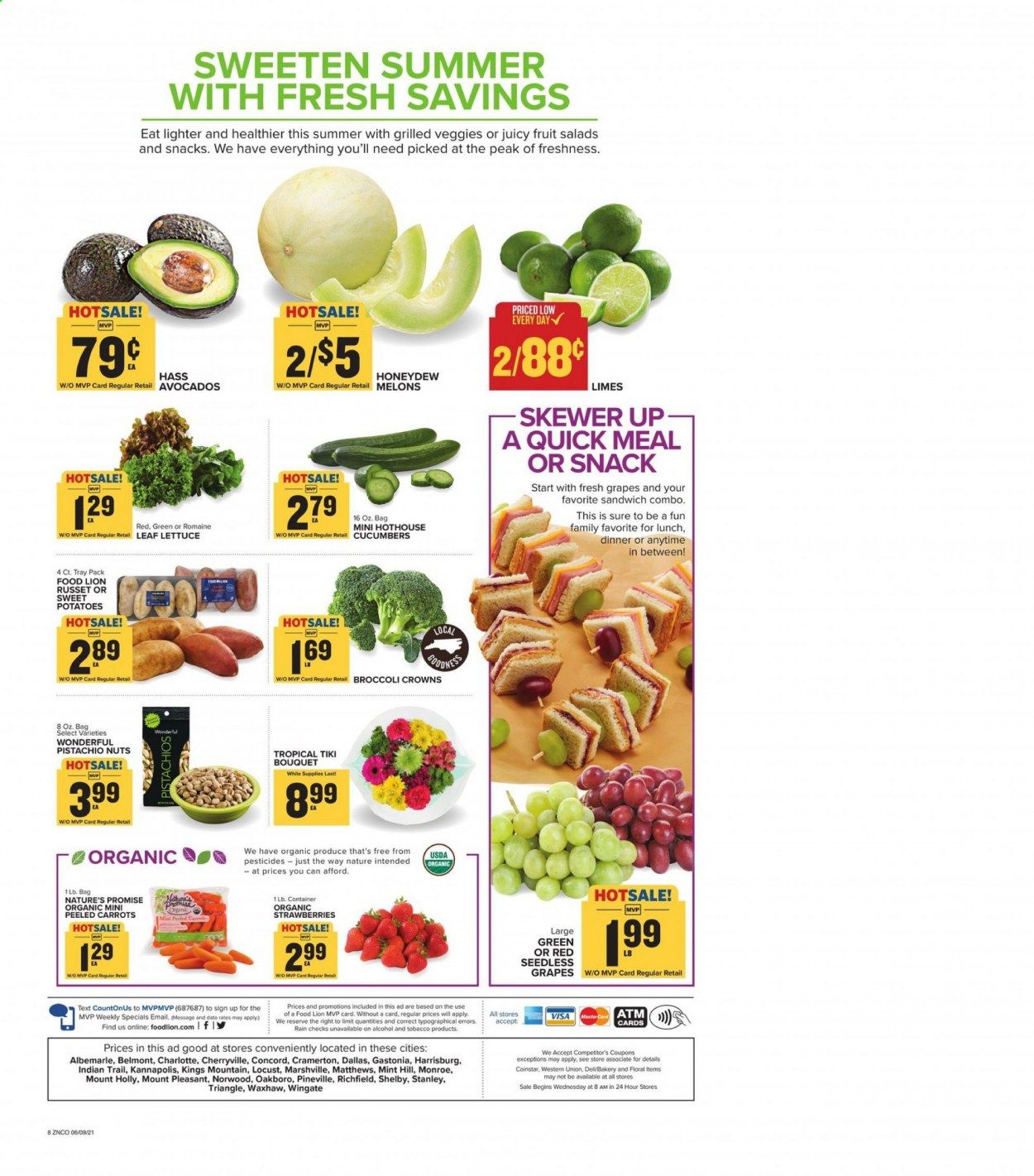 Food Lion (NC) Weekly Ad Flyer June 9 to June 15