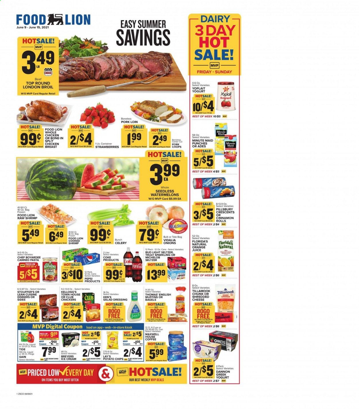 Food Lion (SC) Weekly Ad Flyer June 9 to June 15