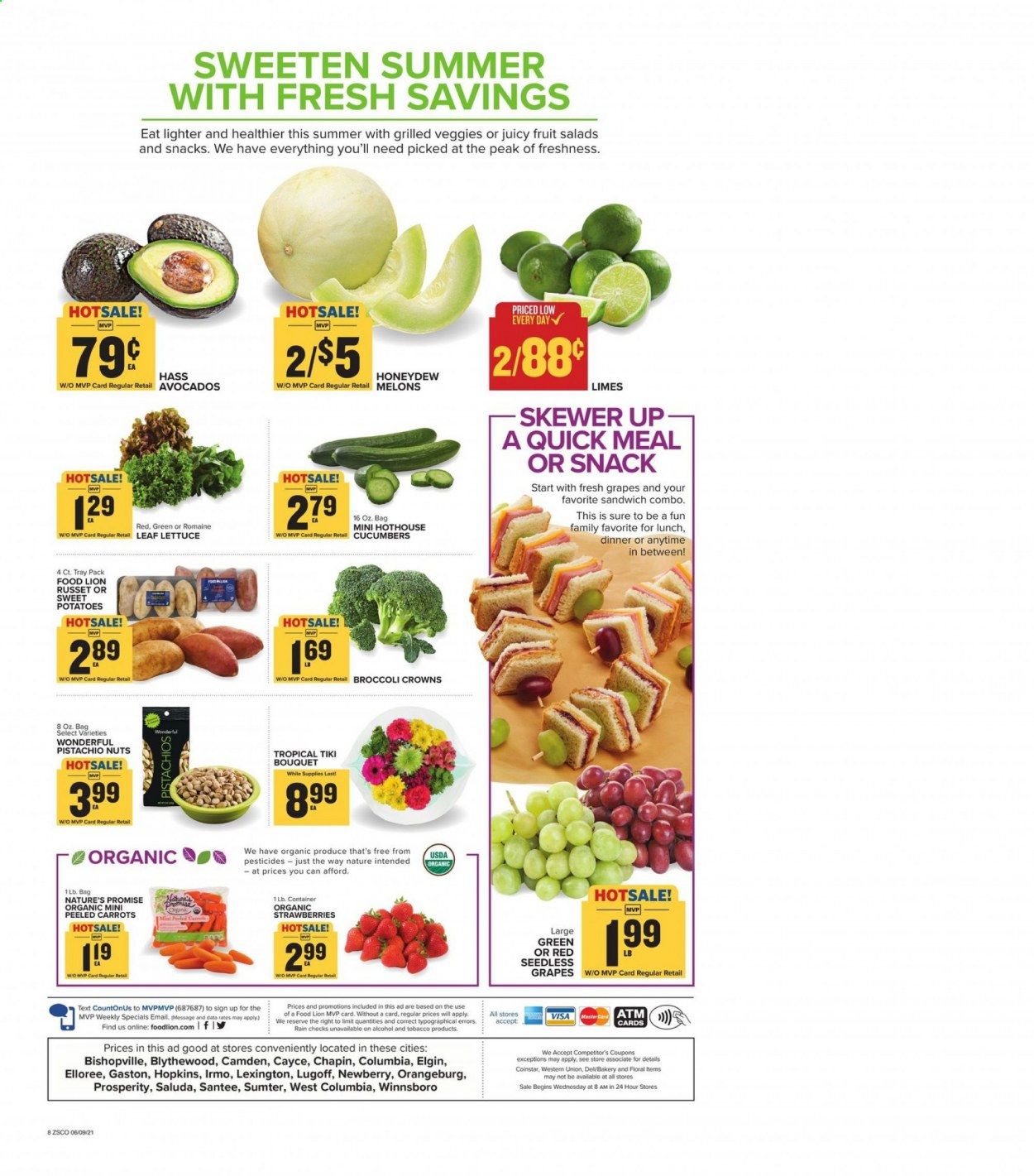 Food Lion (SC) Weekly Ad Flyer June 9 to June 15