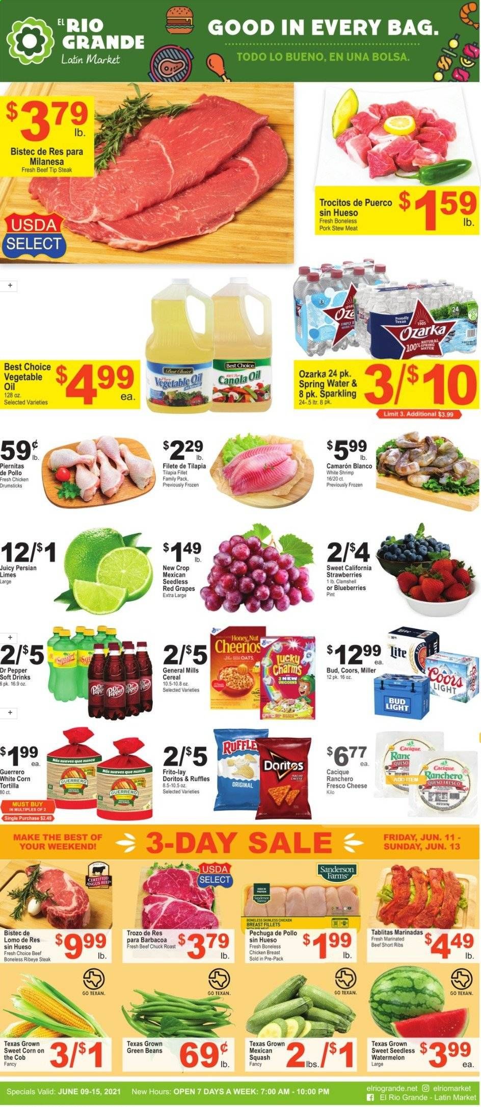 El Rio Grande (10, 21, 25, 30, 34, 53, 90) Weekly Ad Flyer June 9 to June 15