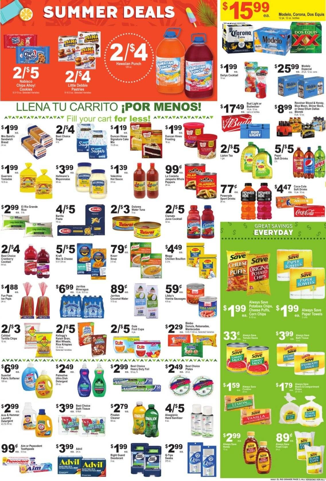 El Rio Grande (10, 21, 25, 30, 34, 53, 90) Weekly Ad Flyer June 9 to June 15