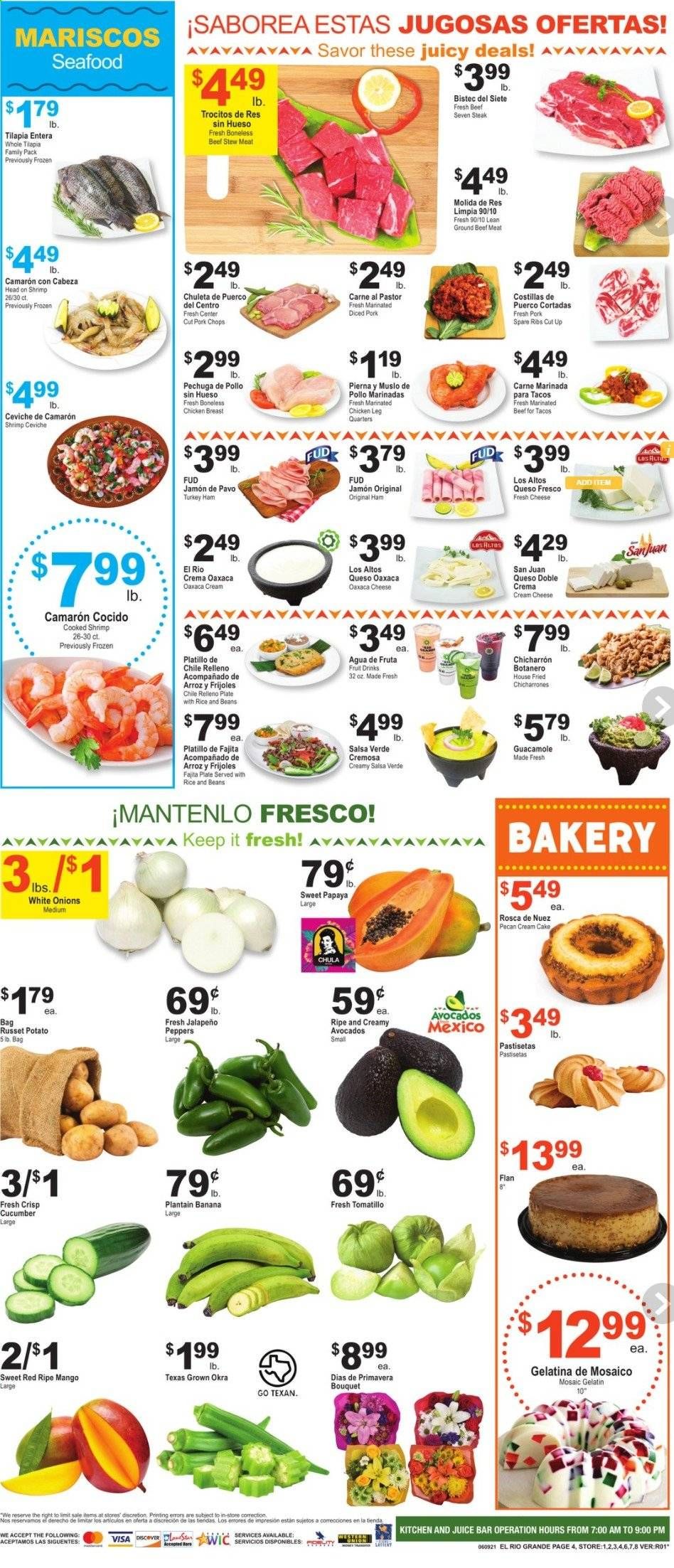 El Rio Grande (10, 21, 25, 30, 34, 53, 90) Weekly Ad Flyer June 9 to June 15