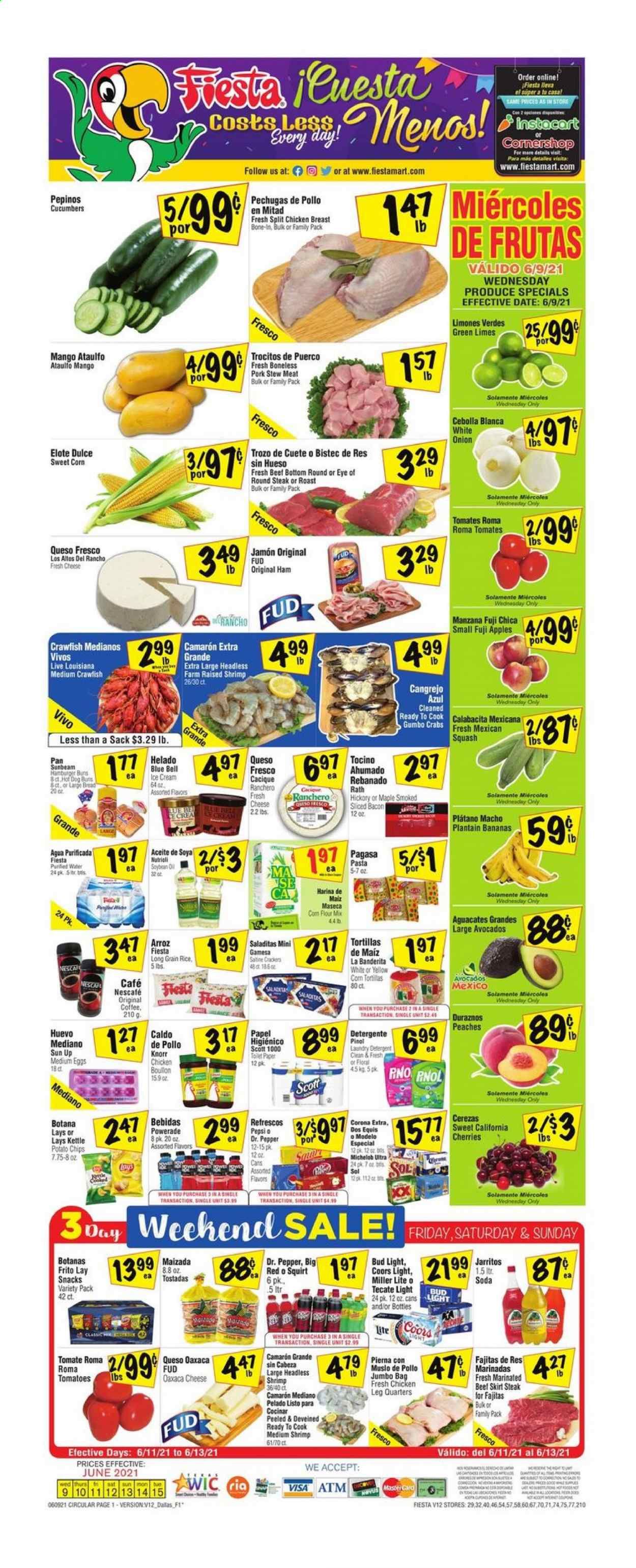 Fiesta Mart (TX) Weekly Ad Flyer June 9 to June 15