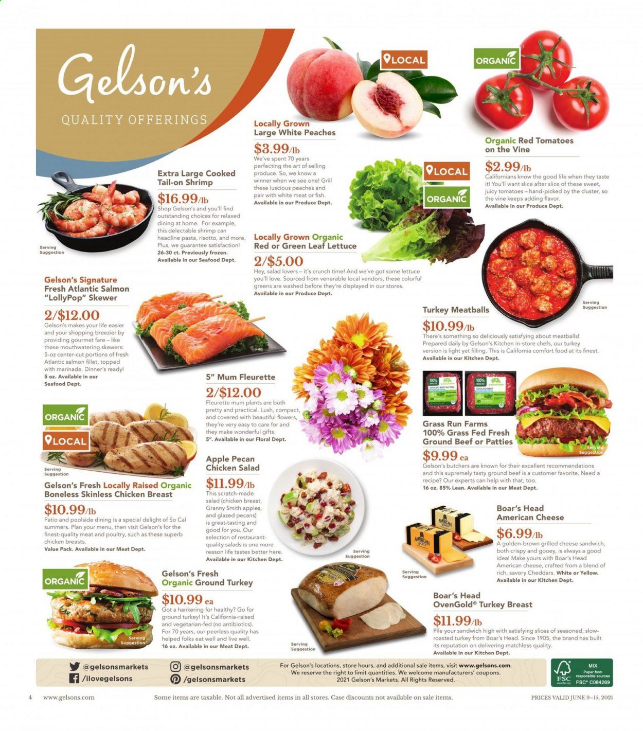 Gelson's (CA) Weekly Ad Flyer June 9 to June 15