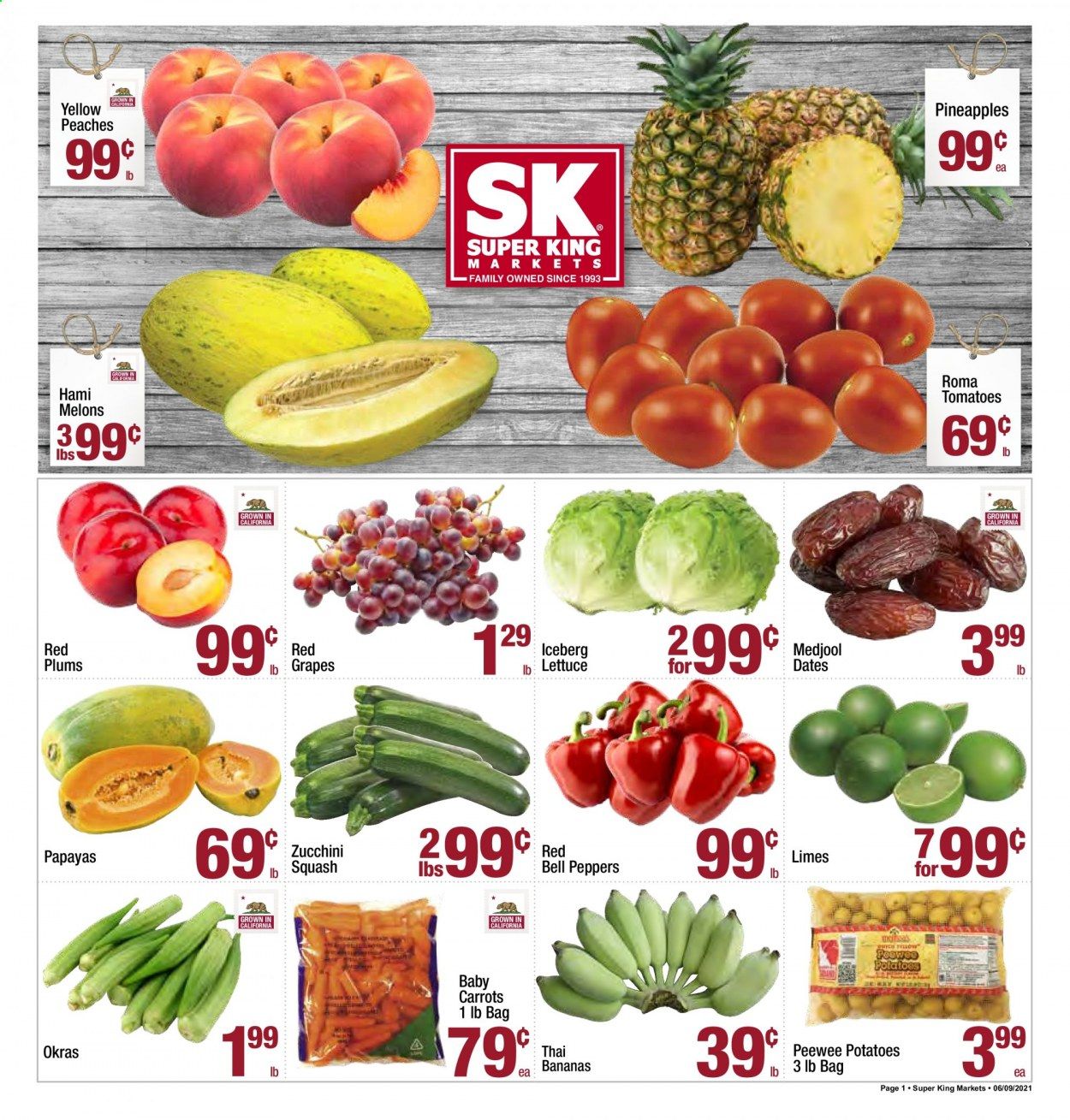 Super King Markets (CA) Weekly Ad Flyer June 9 to June 15