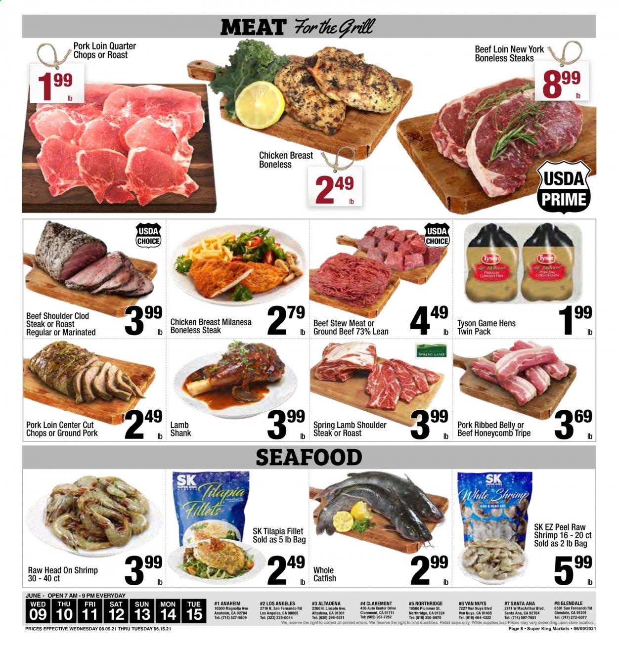 Super King Markets (CA) Weekly Ad Flyer June 9 to June 15