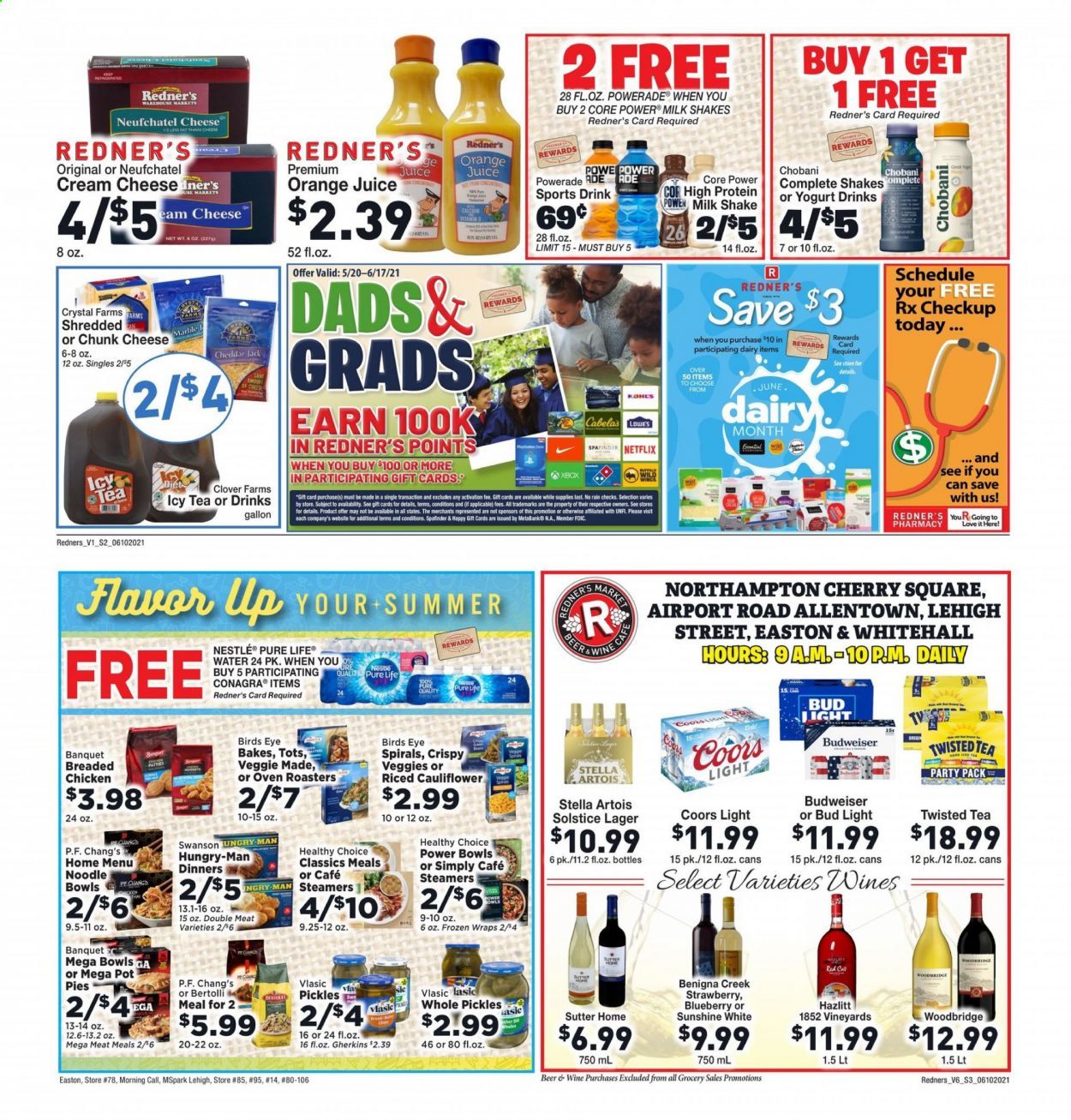 Redner's Markets (DE, MD, PA) Weekly Ad Flyer June 10 to June 16