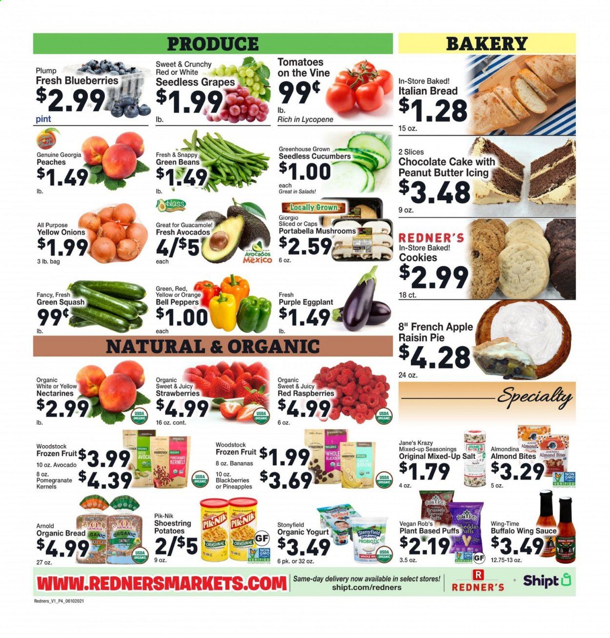 Redner's Markets (DE, MD, PA) Weekly Ad Flyer June 10 to June 16