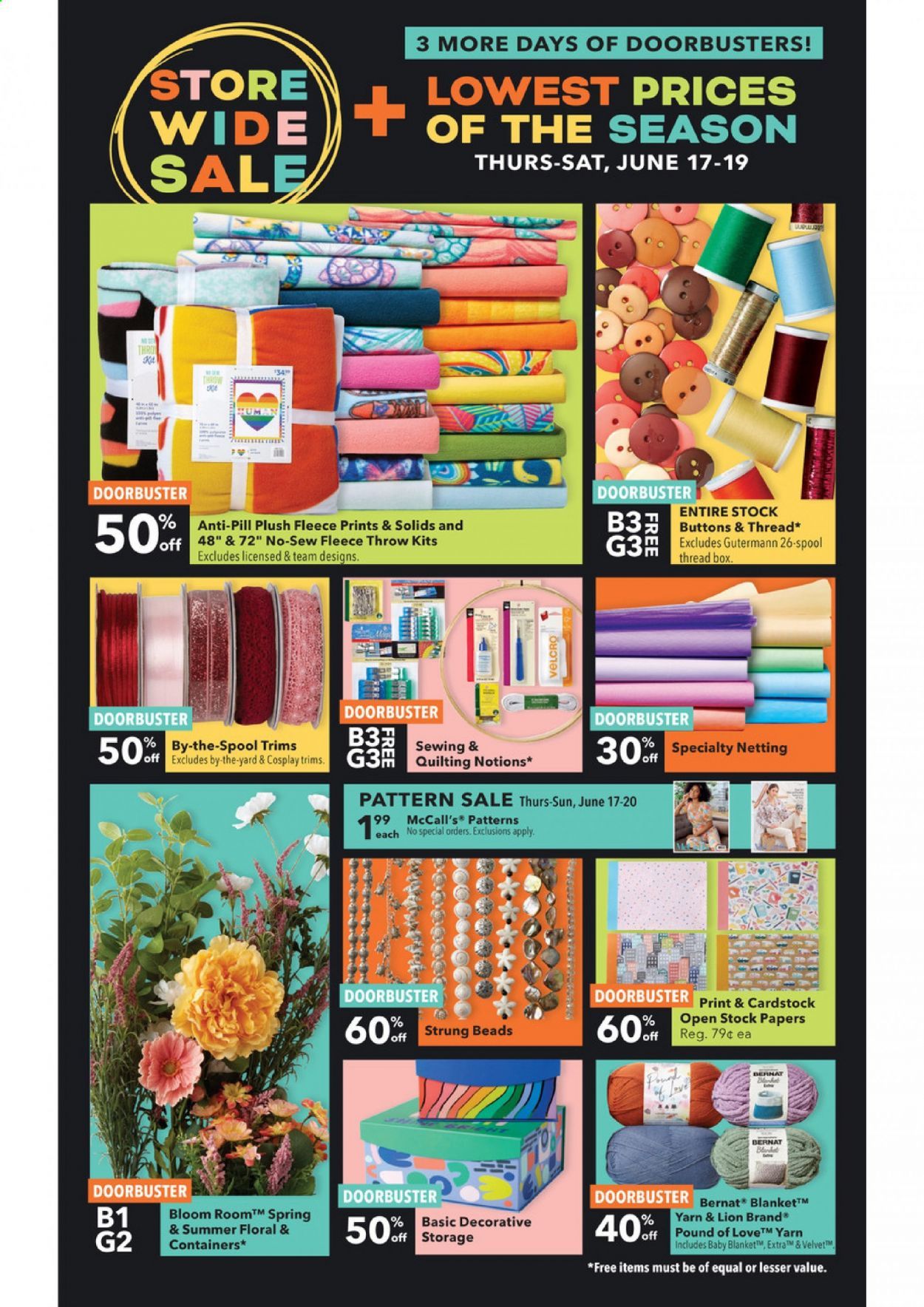 JOANN Weekly Ad Flyer June 10 to June 23