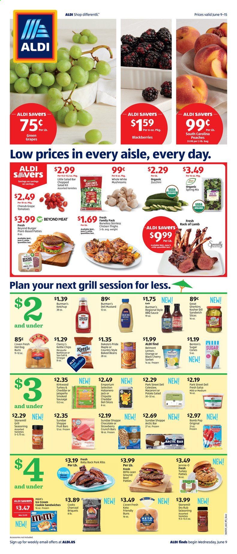 ALDI (AL, KY, MS, TN) Weekly Ad Flyer June 9 to June 15