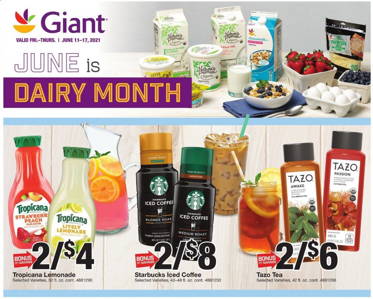 Giant Food (DE, MD, VA) Weekly Ad Flyer June 11 to June 17