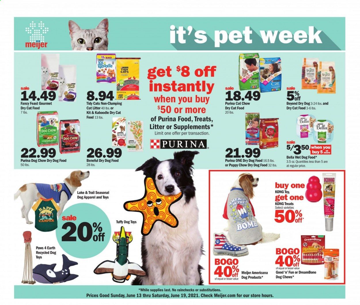 Meijer (IL, IN, KY, MI, OH, WI) Weekly Ad Flyer June 13 to June 19