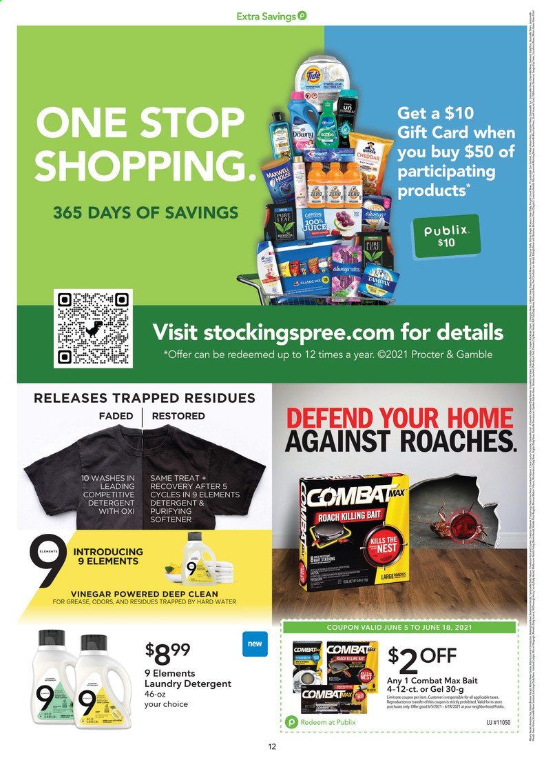 Publix (AL, FL, GA, NC, SC, TN) Weekly Ad Flyer June 5 to June 18
