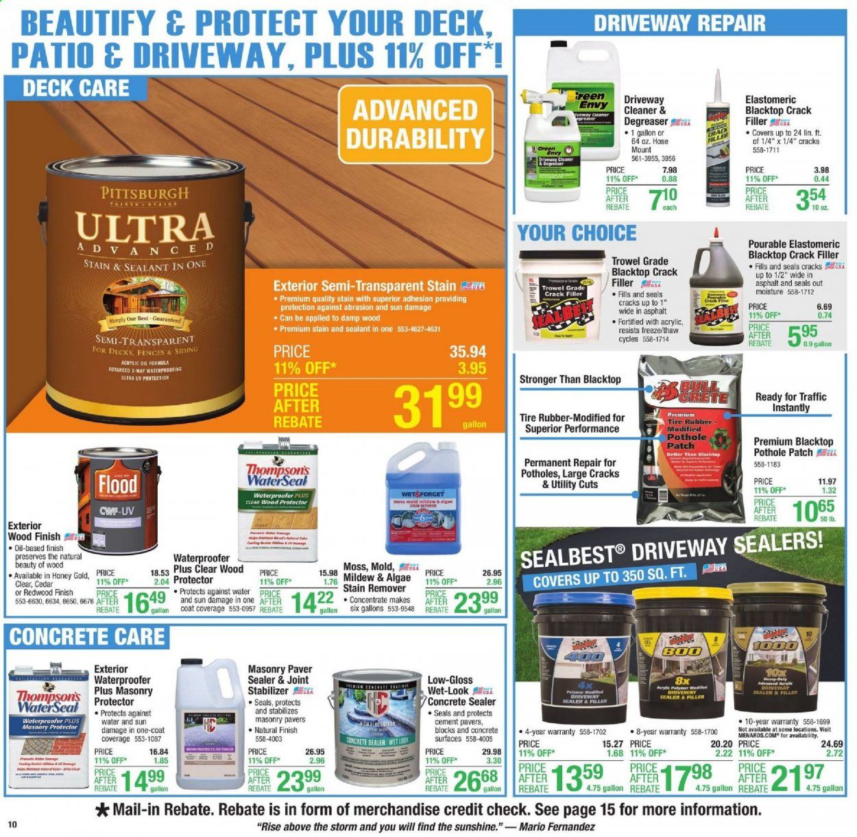 Menards Weekly Ad Flyer June 10 to June 19