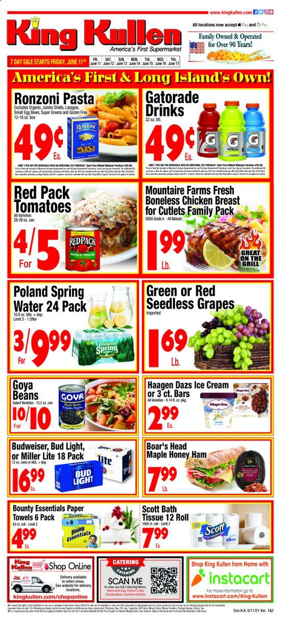 King Kullen (NY) Weekly Ad Flyer June 11 to June 17