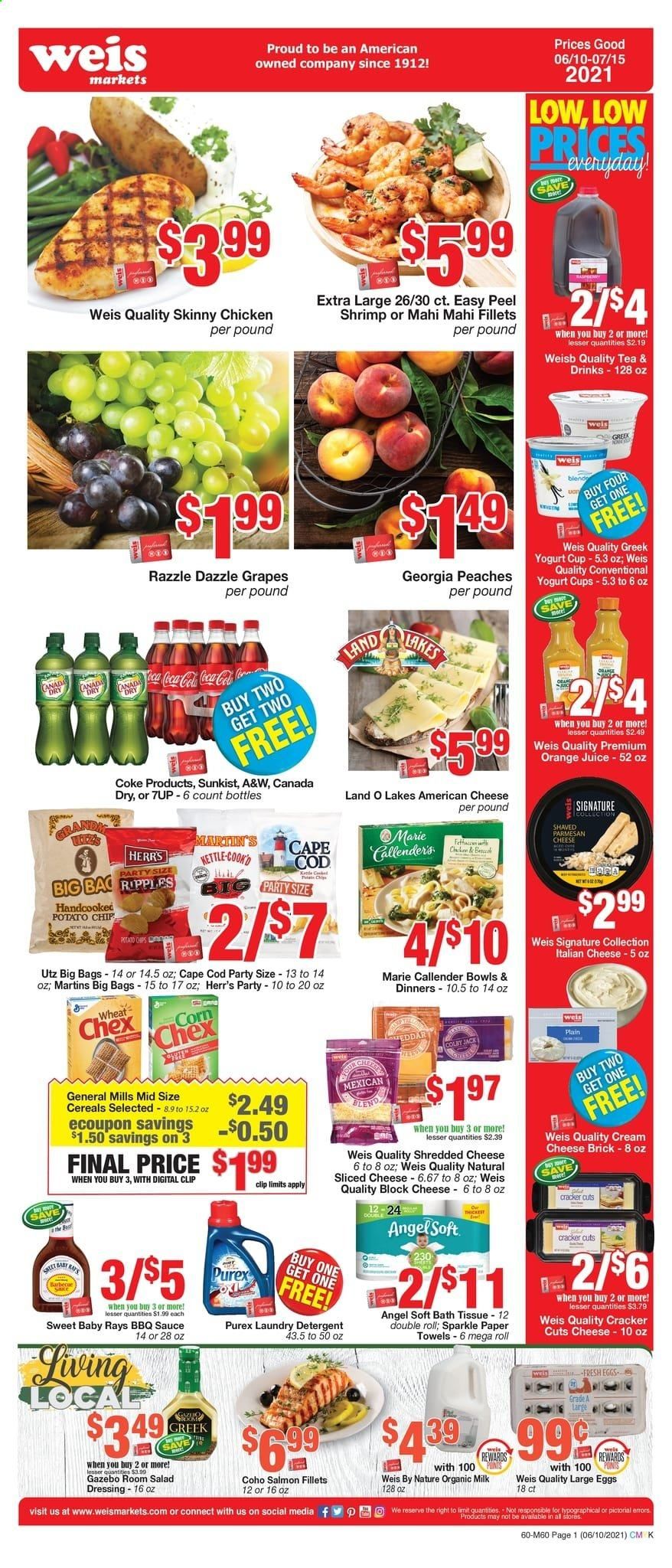 Weis (MD, NY, PA) Weekly Ad Flyer June 10 to July 15